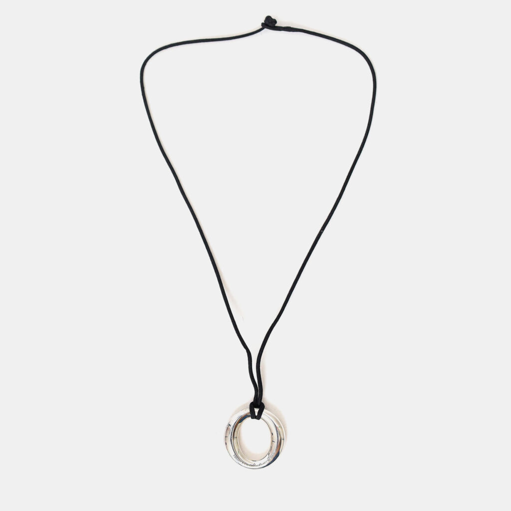 Tiffany & Co Elsa Peretti Sterling Silver Sevillana Pendant Necklace