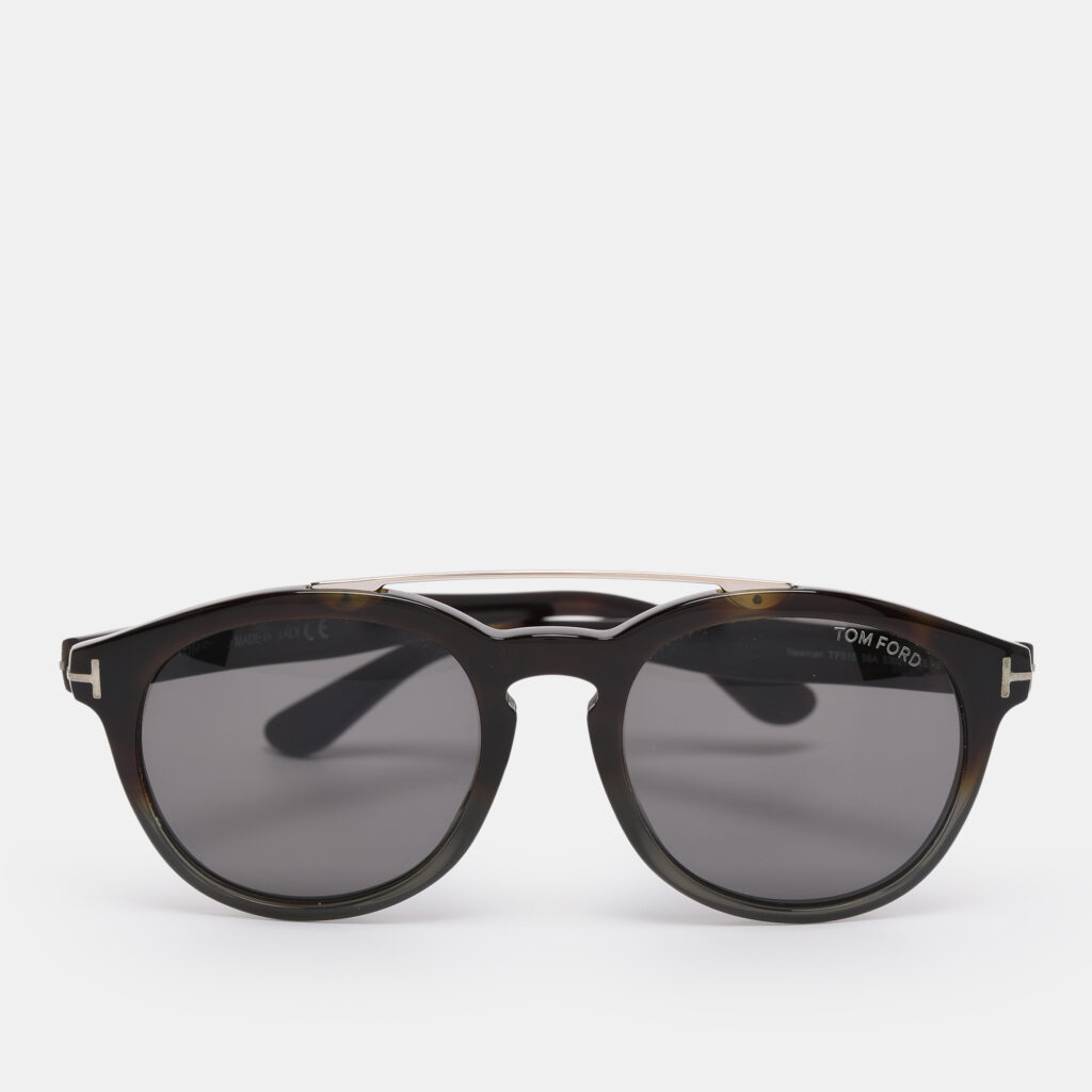 Tom Ford Black/Brown Tortoise Newman Sunglasses Tom Ford Black/Brown Tortoise Newman Sunglasses