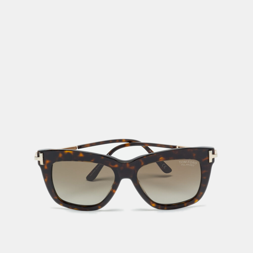 Tom Ford Brown Gradient TF 822 Dasha Square Sunglasses Tom Ford Brown Gradient TF 822 Dasha Square Sunglasses