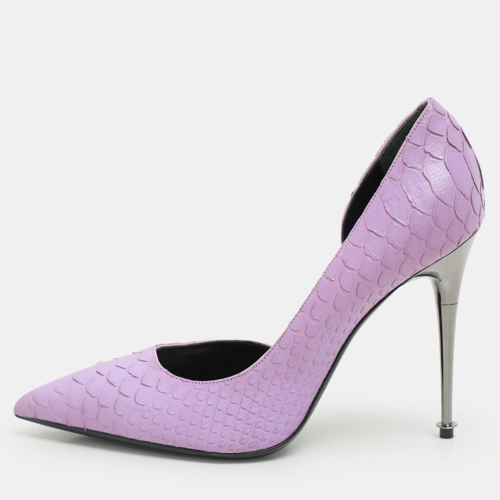 Tom Ford Purple Python Leather D'orsay Pumps Size 39 Tom Ford Purple Python Leather D'orsay Pumps Size 39