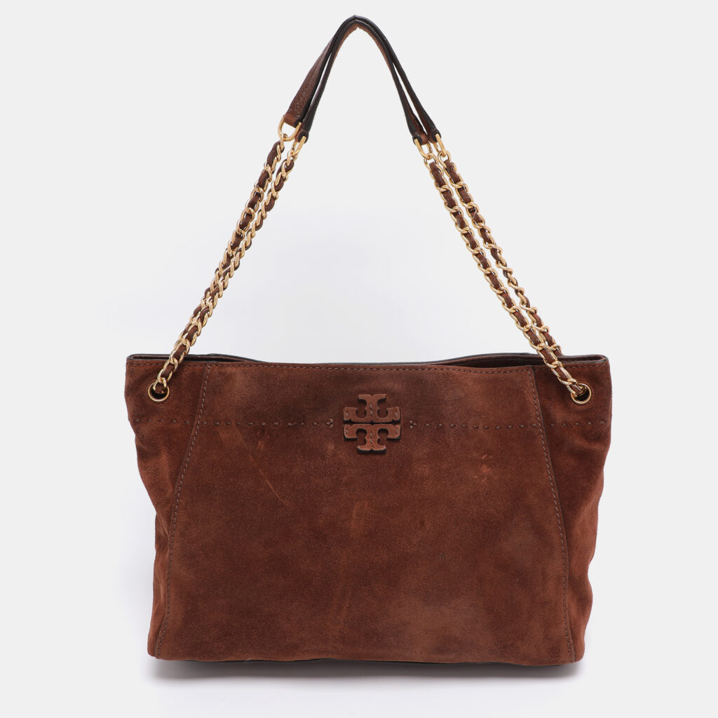 luxury-women-tory-burch-used-handbags-p1190534-004-1.jpg Tory Burch Brown Suede McGraw Slouchy Tote