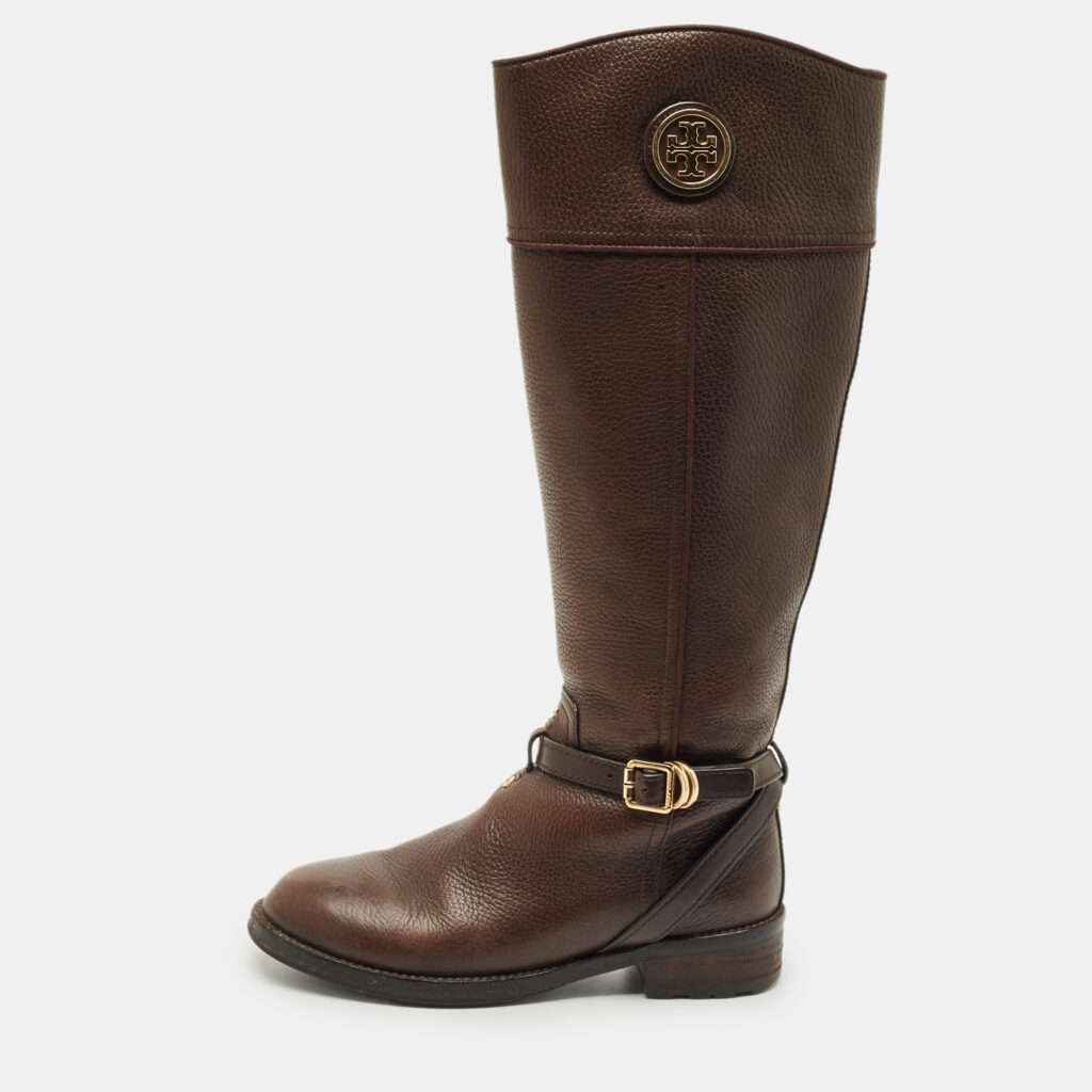 Tory Burch Dark Brown Knee Length Boots Size 36.5 Tory Burch Dark Brown Knee Length Boots Size 36.5