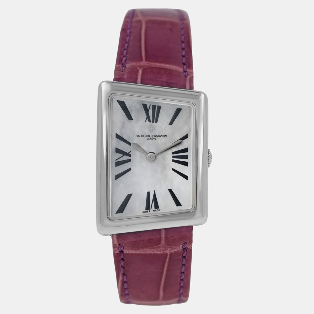Vacheron Constantin Asymmetrical 1972 25021 25021 Quartz White diamonds 18k White Gold Women's Wristwatch 23 mm Vacheron Constantin Asymmetrical 1972 25021 25021 Quartz White diamonds 18k White Gold Women's Wristwatch 23 mm