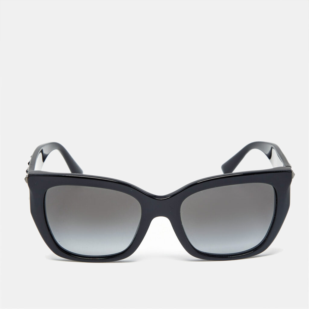 luxury-women-valentino-used-accessories-p1239910-002.jpg Valentino Black Gradient VA 4048 Rockstud Butterfly Sunglasses