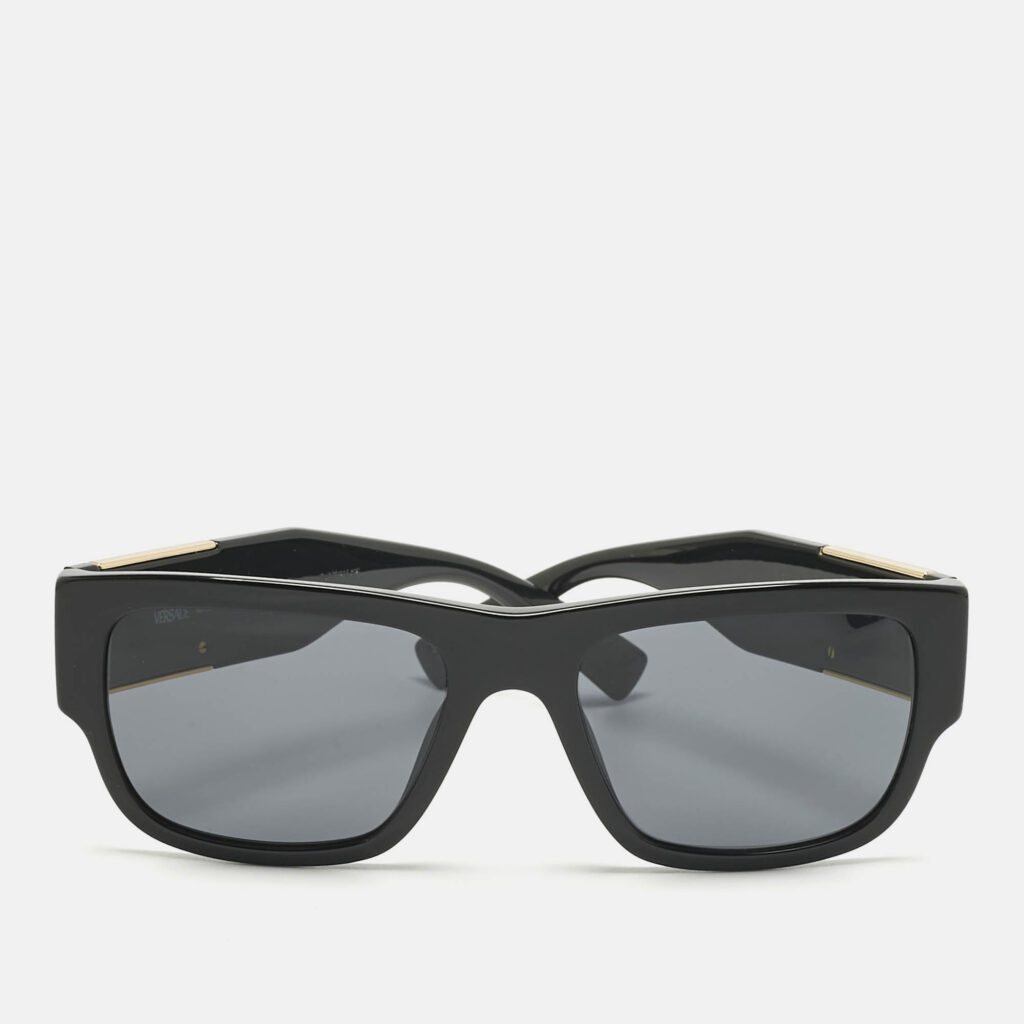 Versace Black MOD 4406 Medusa Square Sunglasses Versace Black MOD 4406 Medusa Square Sunglasses