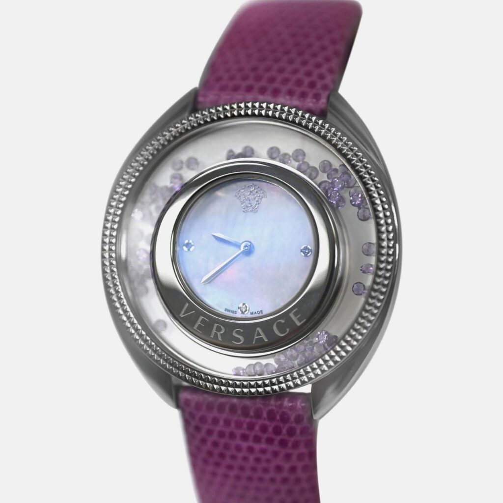 Versace Destiny Spirit 86Q953MD497 S702 Quartz Mother of Pearl Dial Stainless Steel Women's Wristwatch 38mm Versace Destiny Spirit 86Q953MD497 S702 Quartz Mother of Pearl Dial Stainless Steel Women's Wristwatch 38mm