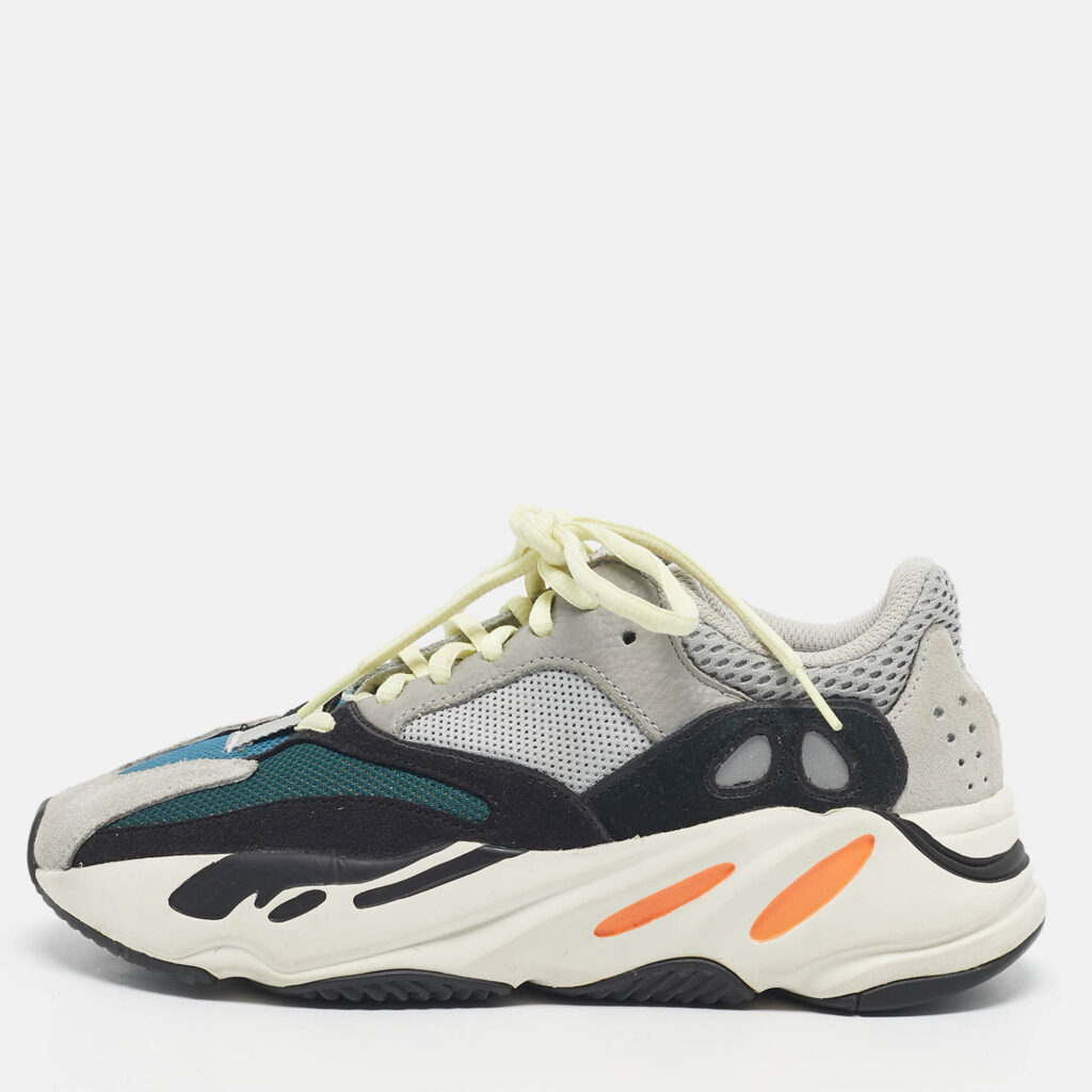Yeezy x Adidas Multicolor Mesh and Suede Boost 700 Wave Runner Sneakers Size 38 Yeezy x Adidas Multicolor Mesh and Suede Boost 700 Wave Runner Sneakers Size 38