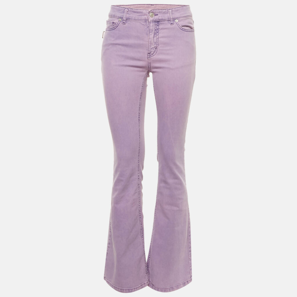 Zadig & Voltaire Purple Denim Flared Jeans M Waist 30" Zadig & Voltaire Purple Denim Flared Jeans M Waist 30"